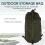 Sleeping Bag Compression Sack, 90g Spring Summer Model, 18*38cm Silicone Nylon Storage Bag 3