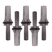 Stone Splitting Tool, 5-Piece Steel Set, 16mm/18mm for Concrete and Rock