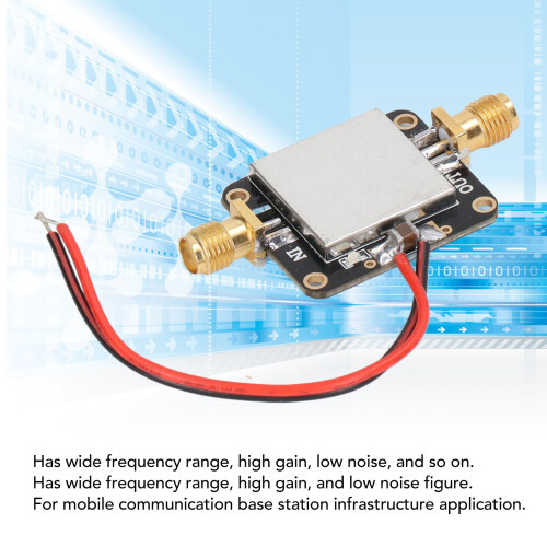 RF Amplifier Module 0.01-3000MHz 22dB DC12V Low Noise Board 2