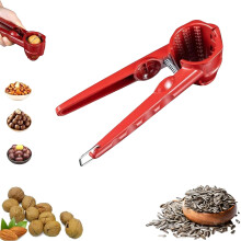Multifunction Nutcracker With Non Slip Handle 2026 Model Heavy Duty Pecan Walnut Plier Chestnut Opener For All Nuts 1 Pc