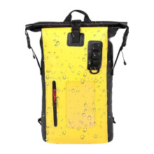 Dry Backpack, Bags Backpack, for Swimming, Kayaking, Boating, Beach, Outdoor Travel, yellow