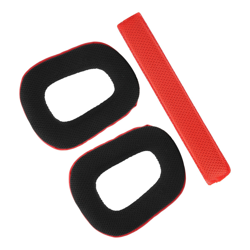 Fyzâ196 Replacement Earpads & Headband Cushion For G930, Red 8111379077820
