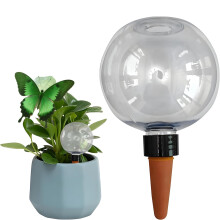 500ml Automatic Plant Watering Globes, Glass Self Watering Bulbs for Indoor Outdoor Potted Plants
