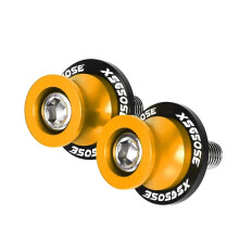 6mm Motorcycle Swingarm Spools Sliders Rear Stand Screws for Yamaha XS650SE 19771984