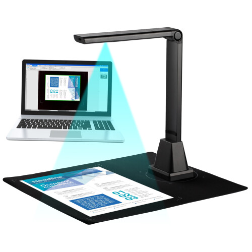 G500TS-R 5MP A4 Portable Document Scanner with OCR and Barcode Function 1