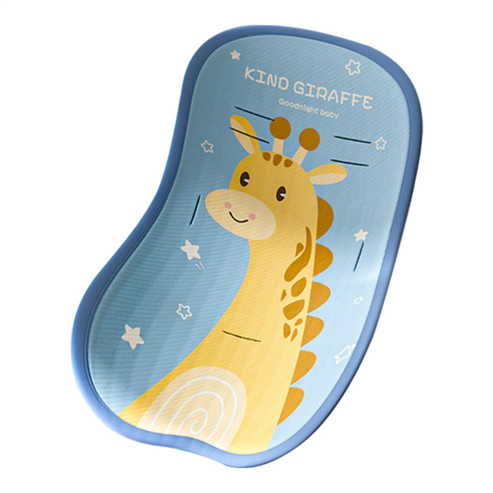 Stroller Cooling Mat Baby Car Seat Liner Outdoor Sun Heat Cover Protector Double Hook Fixation For Toddler Travel Yellow