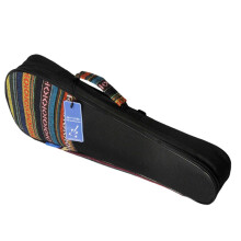 Ukulele Padded Bag Ethnic Style Ukulele Gig Bag Lightweight Protective Case Soft Padding Carry Bag Durable Everyday Use