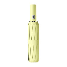Winddichte reisparaplu's 24 stalen botten Auto Open- Matcha