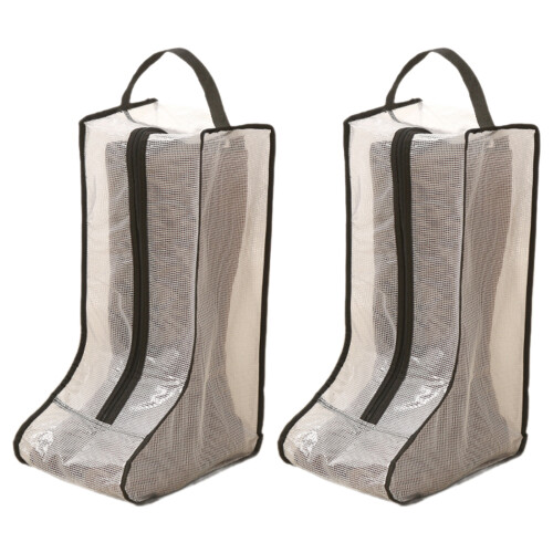 2Sets Protective Boot Carrying Pouches-Black border 28x20x48cm