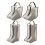 2Sets Protective Boot Carrying Pouches-Black border 28x20x48cm 2