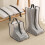 2Sets Protective Boot Carrying Pouches-Black border 28x20x48cm 6