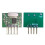 433 Mhz Supereterodina RF Modulo Ricevitore e Trasmettitore Modulo Wireless Kit DIY Antenna 6