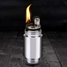 Portable Stainless Steel Fire Blower Tube 20.2in Adjustable Outdoor Camping Tool
