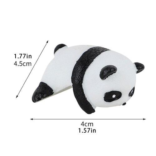 6Pcs Animal Miniature Figurines Decoration Computer Monitors Car 2