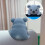 6Pcs Animal Miniature Figurines Decoration Computer Monitors Car 6
