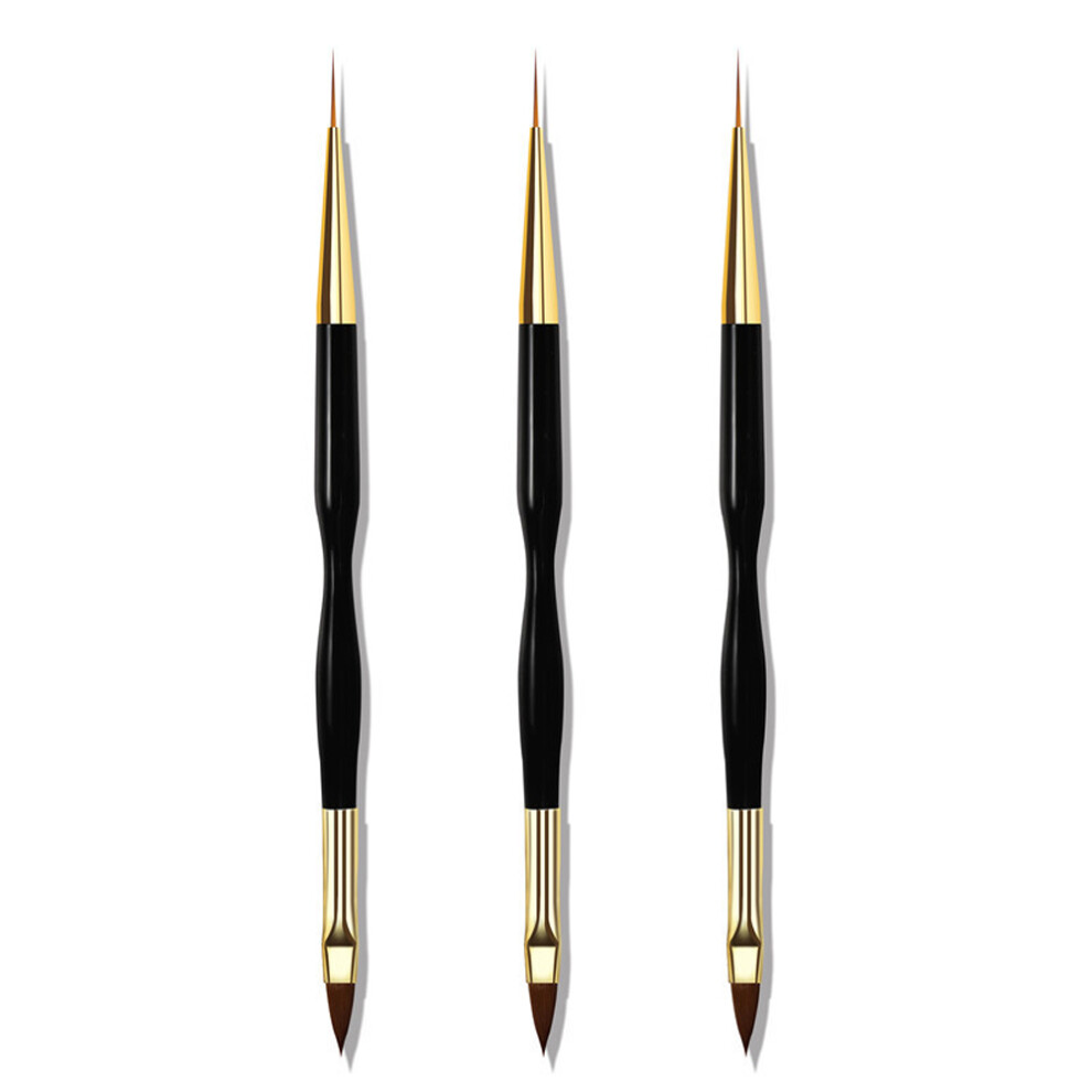 Creative Nail Art Brushes, Best Choice of Gift for Celebrations, Soft & Durable for Reliable Performance, Suitable for Any Expert or Beginner in Salo