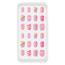 Kunstnagels voor kinderen, voorgelijmde plaknagels in diverse maten, ideaal voor eenvoudig aanbrengen en veilig plezier tijdens Halloweenfeestjes en