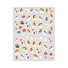 Nail Art Revolution, pegatinas autoadhesivas para decoración de uñas, ideales para álbumes de recortes y manualidades infantiles. Una forma