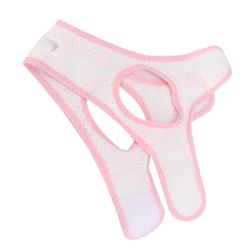 Breathable Anti Snoring Strap White Triangular Mesh Cloth for Adults & Kids