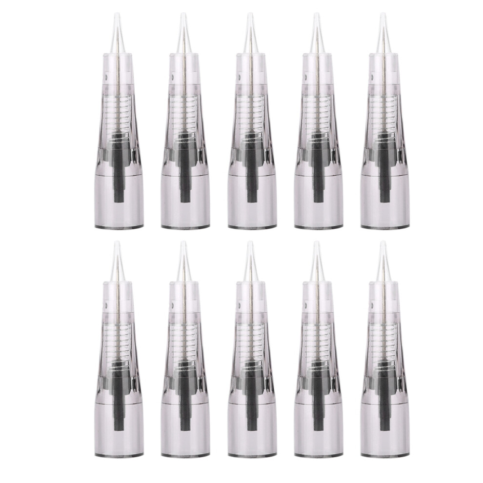 Sterilized Needles Stainless Steel Micropigmentation Pen Microblading Disposable Eyebrow Tattoo Needles No Needle Fall Easy To Color For Cordless