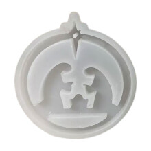 Ringen Sweet Home Hangende Hanger Siliconen Mal Ornament-2
