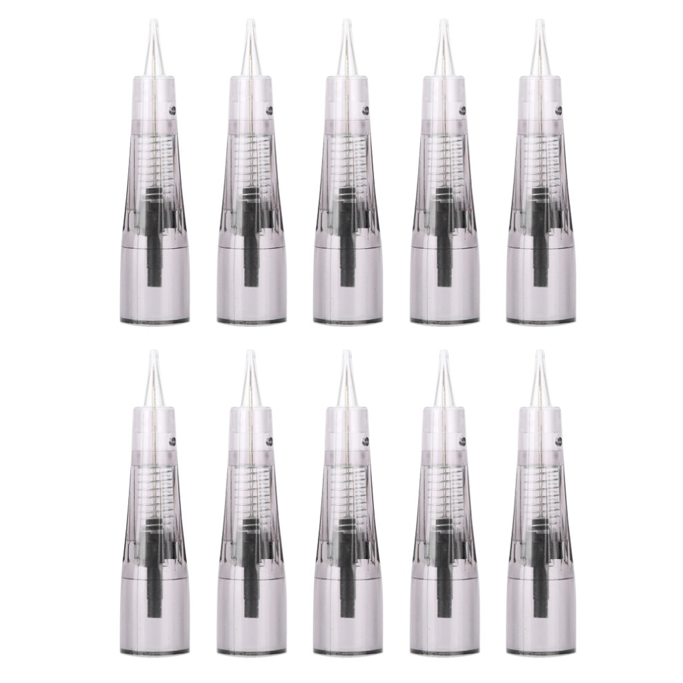 Disposable Eyebrow Tattoo Needles Sharp And Elastic Micropigmentation Pen Sterilized Needles With Safety Membrane Painless Eyebrow Line For Cordless