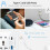 Tuya  Socket met Type C + USB Snellaad-Afstandsbediening-Timing-Stopcontact WiFi  British Standard 86-Type Socket B 6