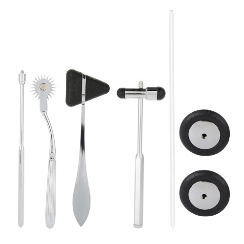 Ιατρικό κιτ Reflex Hammer με τροχό Taylor Head Wartenberg και άλλα, πλήρες διαγνωστικό σετ για 1