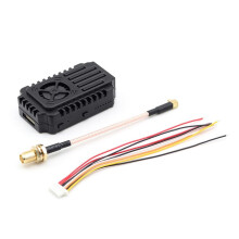 5.8G 5W VTX Alta Potencia 80CH FPV Transmisor de Audio y Video PAL/NTSC Módulo de Video Inalámbrico para FPV RC Drone de Largo Alcance