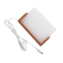 Sublimatie LED acryl blanco fotolijst met-LED-frame 6 inch 1