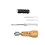 Leathercraft-reparatietool inclusief draad, lederen- B 1