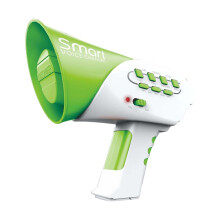 Chinese Zodiac Voice Changer Megaphone Toy with Funny Voice Effects and Recording Playback, D 16x12CM