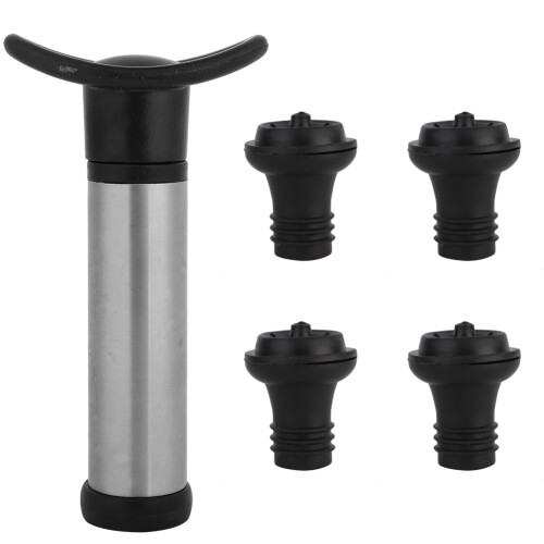 Αντλία κενού Wine Saver, Συντηρητής φρεσκάδας κρασιού, επαναχρησιμοποιήσιμο