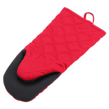 Gants de cuisine en silicone, résistants à la chaleur jusqu'à 260 C (500 F), surface antidérapante, conception souple et confortable pour