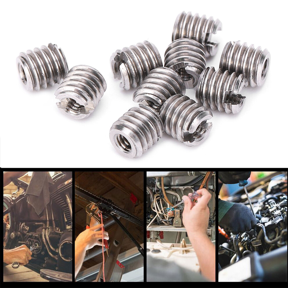 Versatile 10Pcs Thread Insert Repair Tool - Aviation & Automotive Use 7901382524494