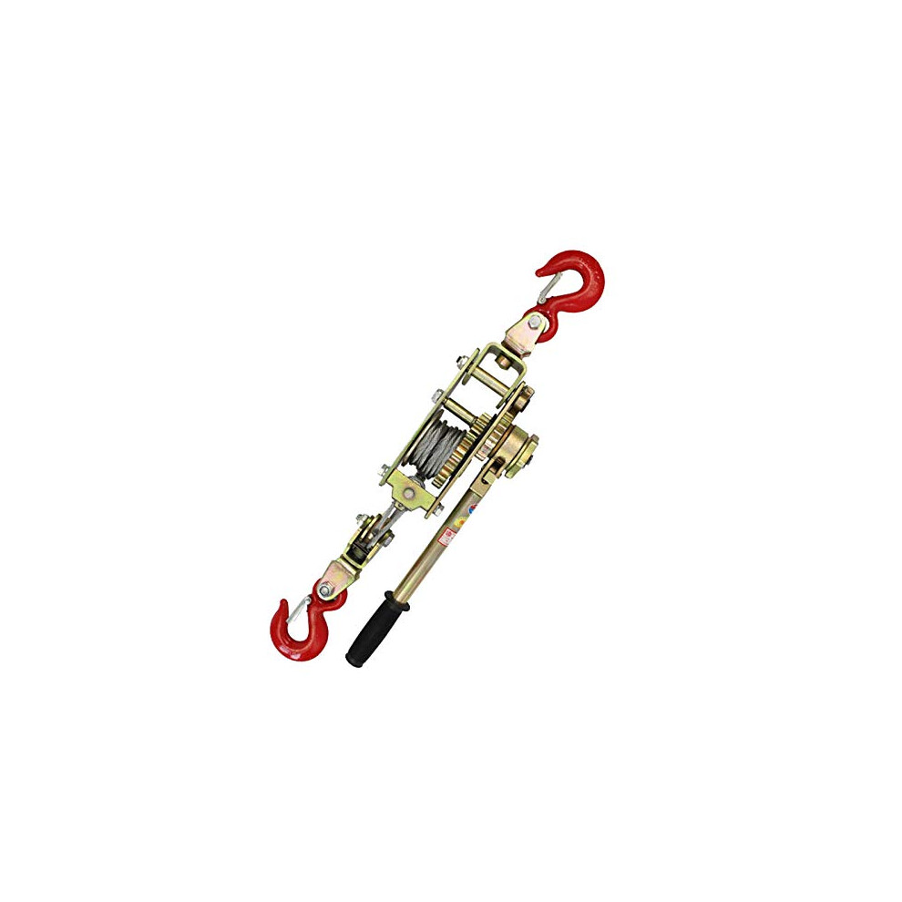 Cable Ratchet Puller, Hand Power Puller, Comealong Winch, Alloy Steel, 2T/3T/4T 9187378823026