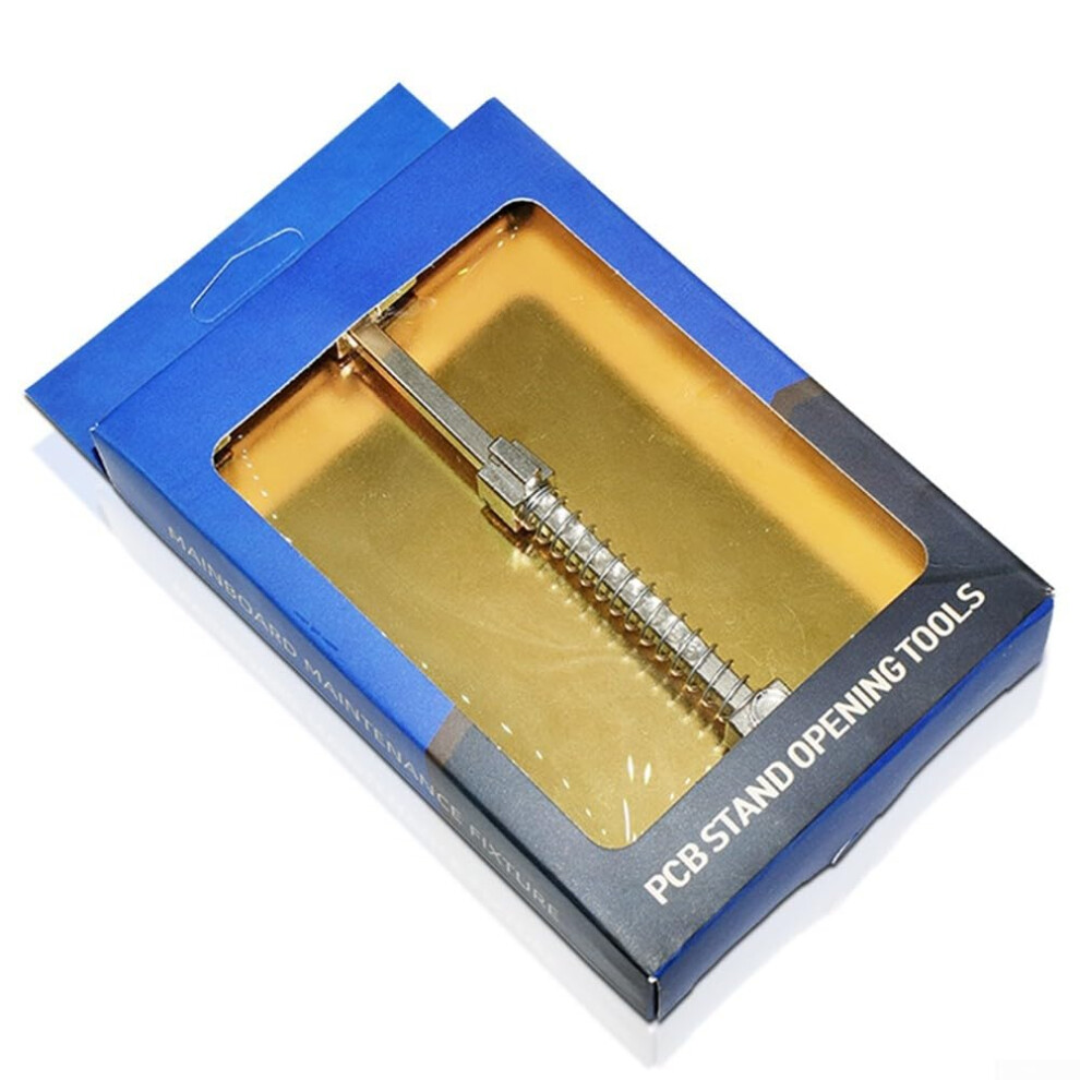 Motherboard Fixture With Adjustable Fixing Clips, Spring Loaded Pcb Holder And Antislip Base 9199774030229