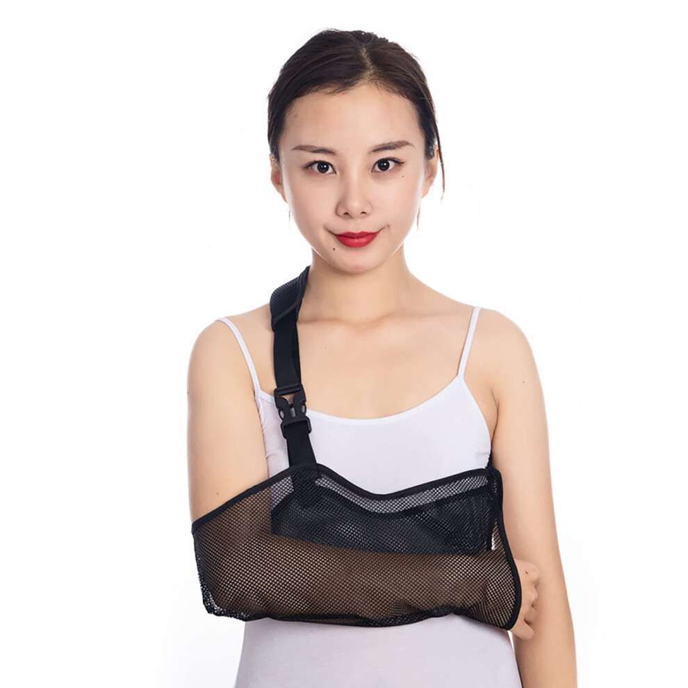 Mesh Arm Shoulder Sling Medical Shoulder Immobilizer For Shower Adjustable Arm Brace For Torn Rotator Cuff Injury