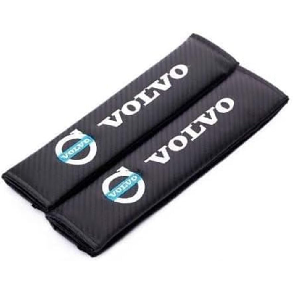 2 Pcs Car Seat Belt Cover Soft Shoulder Pad With Neck Protection For Volvo S40 S60 S80 S90 9187378383810