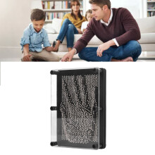 Stress Relief 3D Metall Pin Art Board Spielzeug für Kinder und Erwachsene Heimdekoration