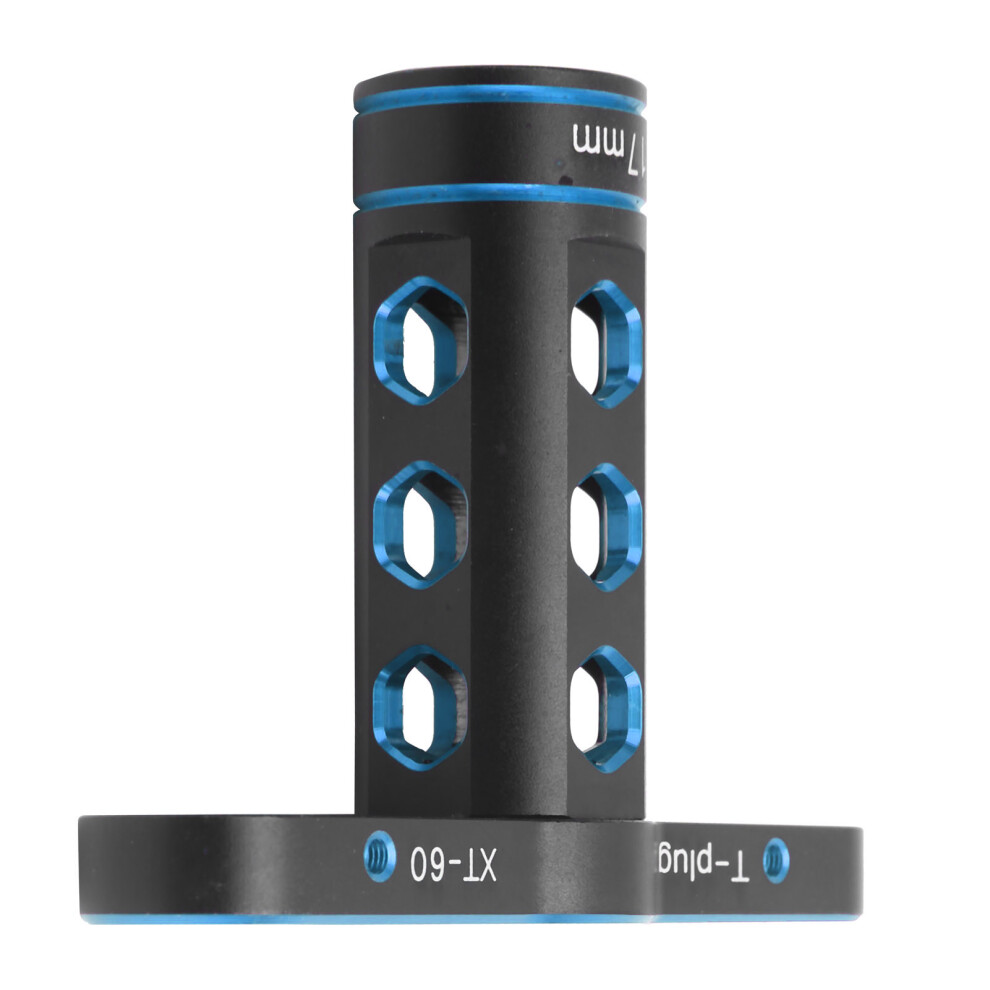 17Mm/0.7In Aluminium Rc Hex Nut Socket T Sleeve For 1/8 Off-Road Car (Blue) Blue 7621379085608