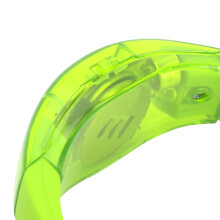 Night Running LED Bracelet Silicone Flashing Wristband, Green, 23cm