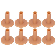 Rubber Golf Tees 8pcs Durable Training Aid Tee Holder for Range Practice