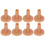 Rubber Golf Tees 8pcs Durable Training Aid Tee Holder for Range Practice 1