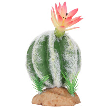 Desert Reptile Decoration Cactus Plants 18cm High Faux Succulents for Tank