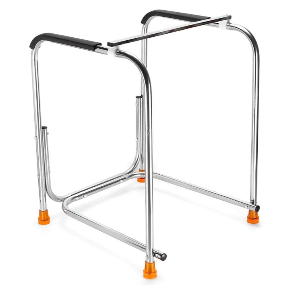 Adjustable Toilet Safety Frame with SlipResistant PU Handles for Elderly and Disabled