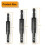 Conjunto de Broca Autocentrante 3/32 Polegadas, 7/64 Polegadas, 1/8 Polegadas para Broca de Haste Hexagonal de 1/4 Polegadas, Broca para Dobradiça e 6