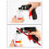 Car Sprays Adaptor Paint Handle Grip Airbrush Paint Full for Auto Polish Adapter Handle Trigger Tool 7