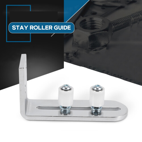 Floor Guide for Bottom Of Sliding Barn Doors Adjustable Wall Mount Stay Roller Guide  Bearings 2