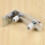 Floor Guide for Bottom Of Sliding Barn Doors Adjustable Wall Mount Stay Roller Guide  Bearings 7